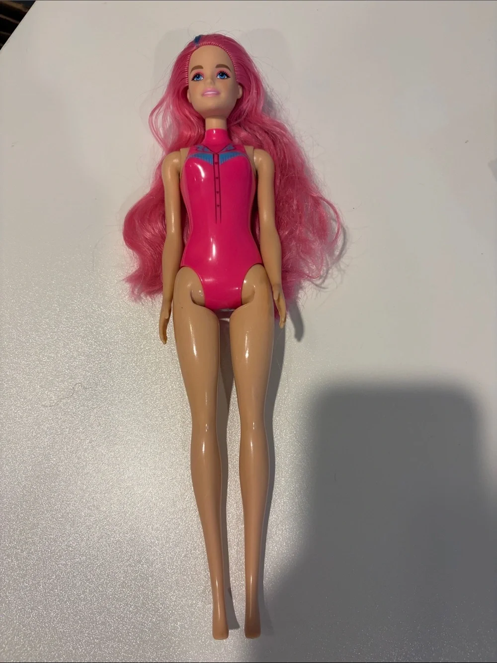 Barbie Colorful Fashion Dolls Bundle - Pink, Blue, Teal, Blonde